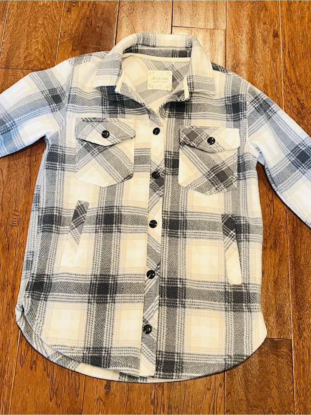 Altar'd State Plaid Shacket Size XS